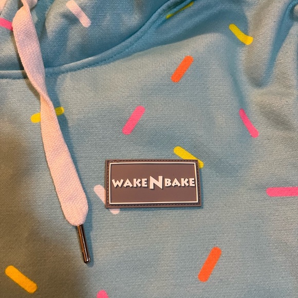 Wake and bake donut sprinkles hoodie - Picture 3 of 5